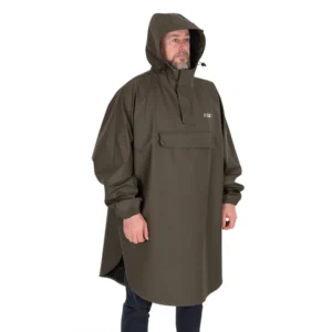 poncho fox rain khaki