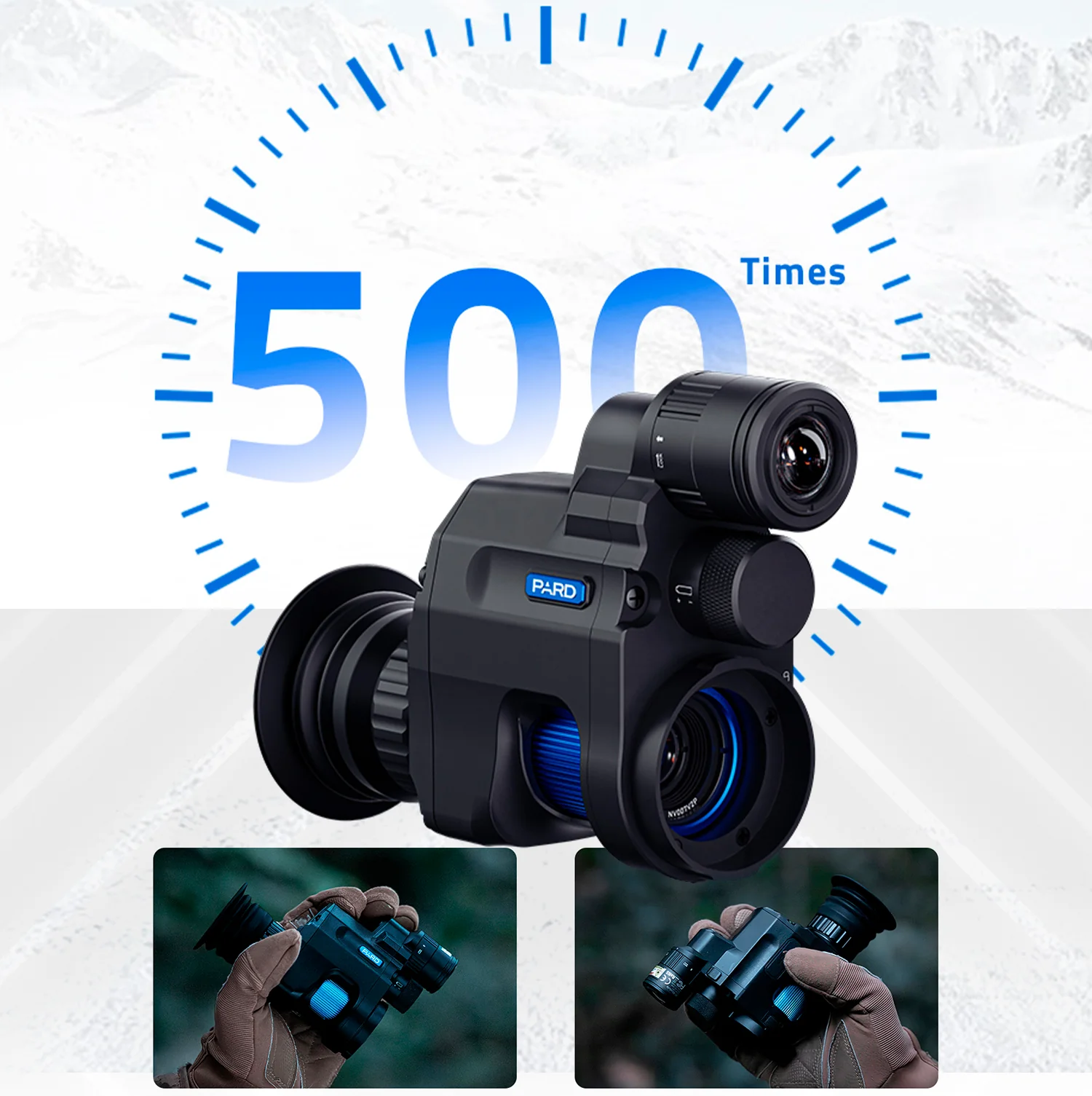 Clip-On PARD NV007V2 PRO con iluminador IR