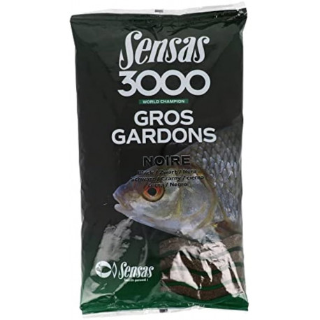 Engodo Sensas 3000 Negro Gros Gardons