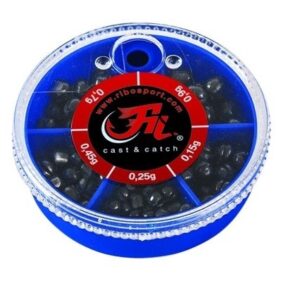 Surtido de plomos Split Shots 100 g