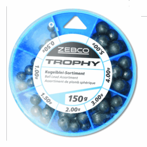 Surtido de plomos Zebco Trophy Ball Lead Assortment