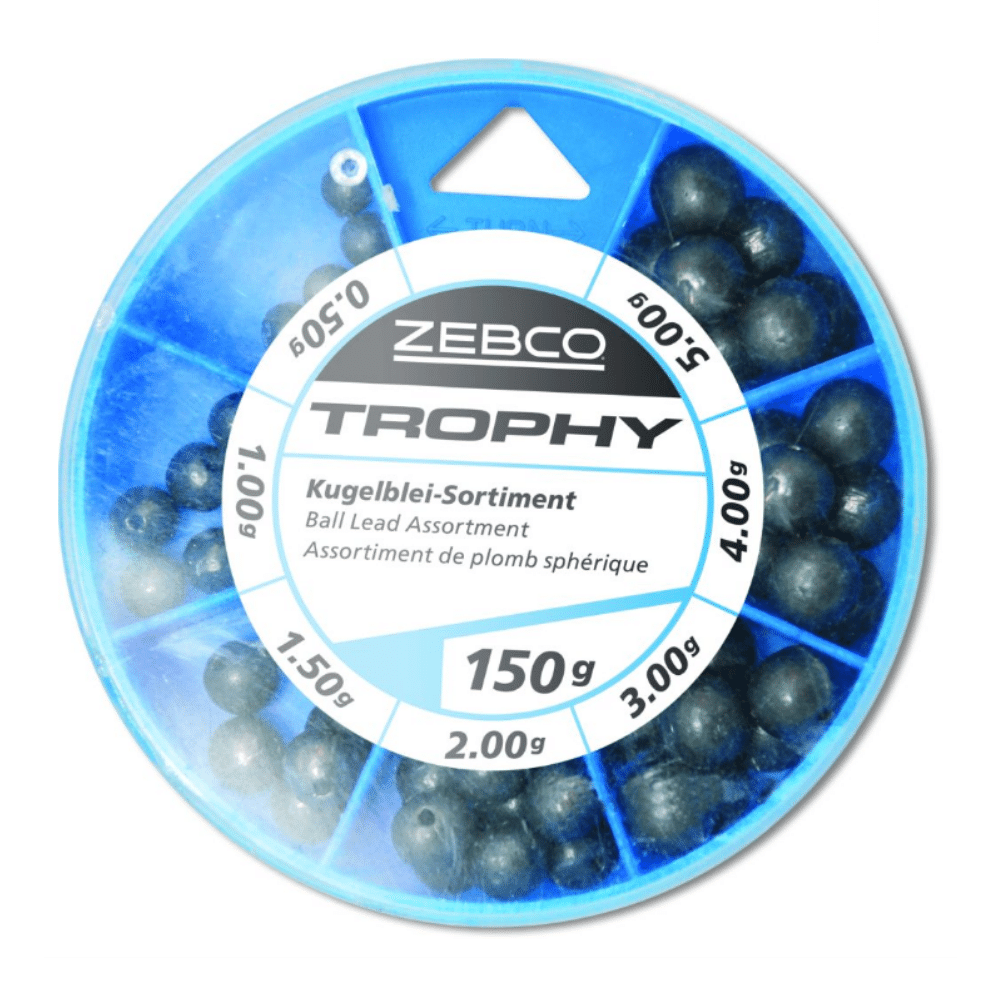 Surtido de plomos Zebco Trophy Ball Lead Assortment