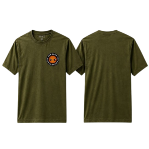 Camiseta DSA Baits kaki con logo PVC