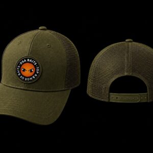 GORRA DSA BAITS KAKI OLIVA OSCURO PARA CARPFISHING