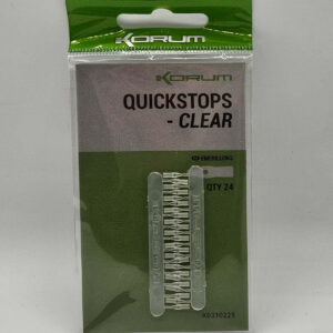 Korum QuickStops Clear