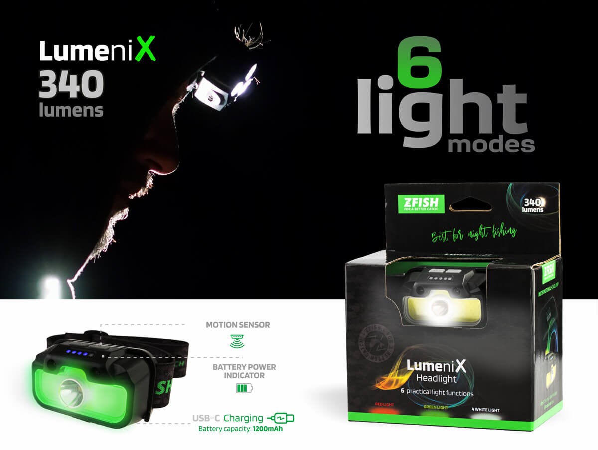 frontal ZFISH Lumenix 340 lúmenes