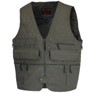 Chaleco caza Benisport Teleno doble morral