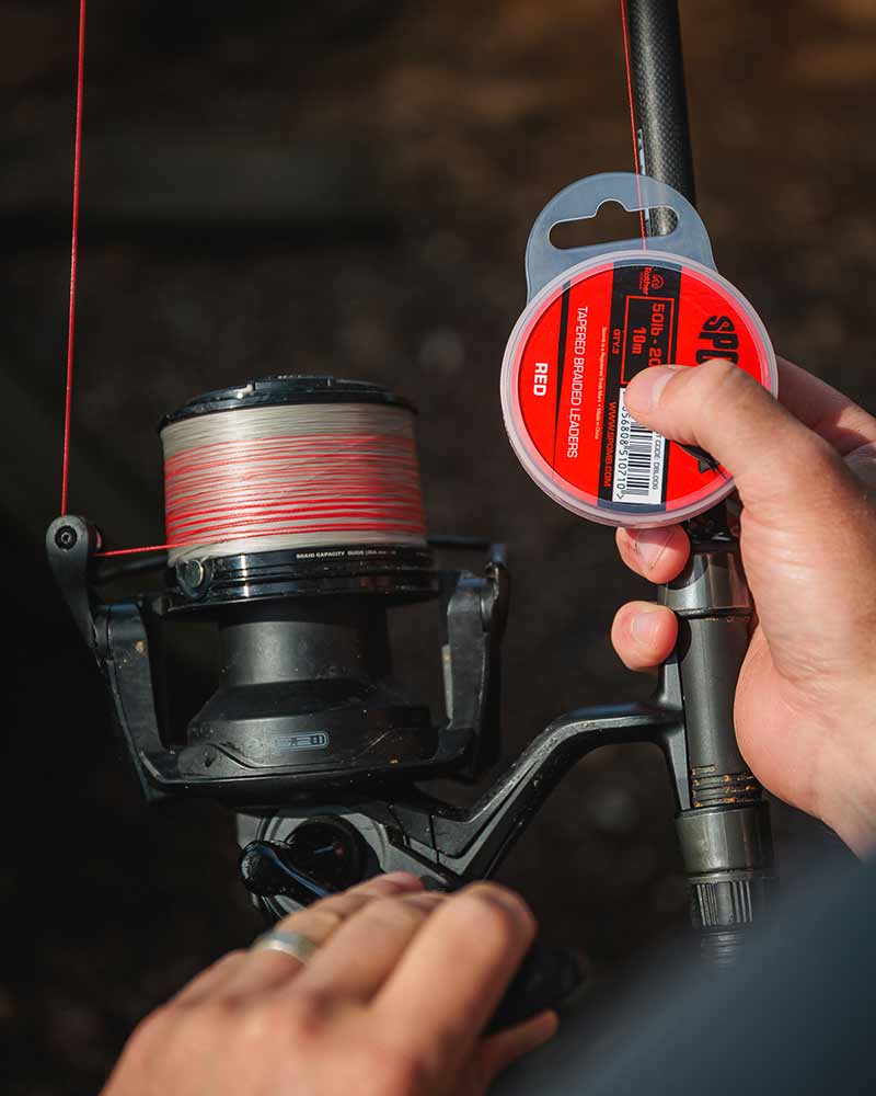 Hilo trenzado Spomb Tapered Braided Leaders