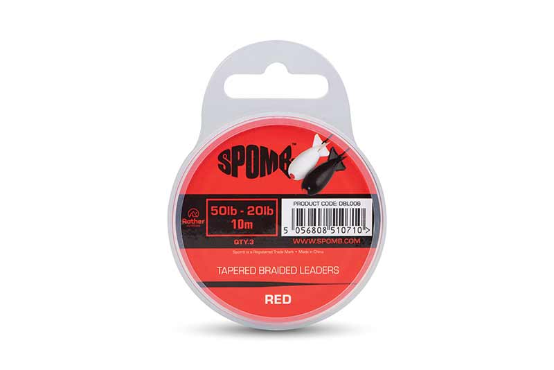 Hilo trenzado Spomb Tapered Braided Leaders