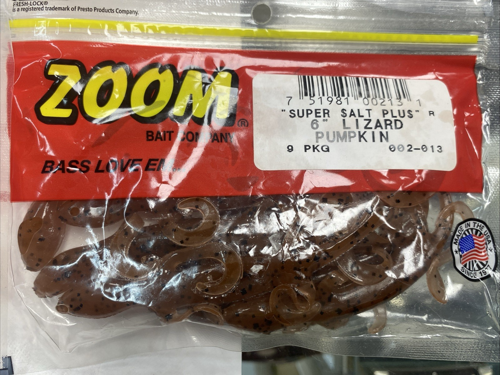 Zoom Lizard 6 pulgadas Pumpkin