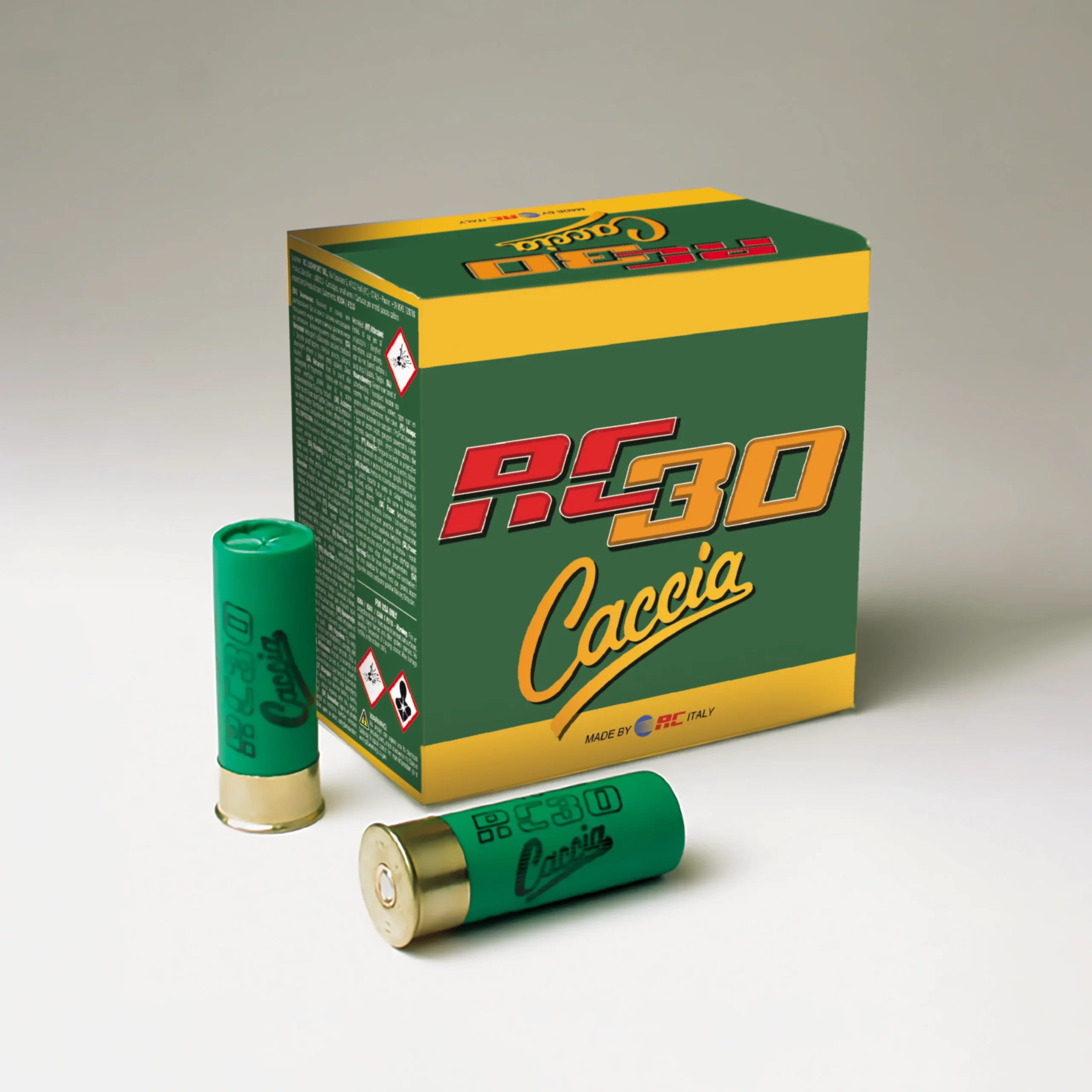 cartucho RC 30 Caccia 30 gramos